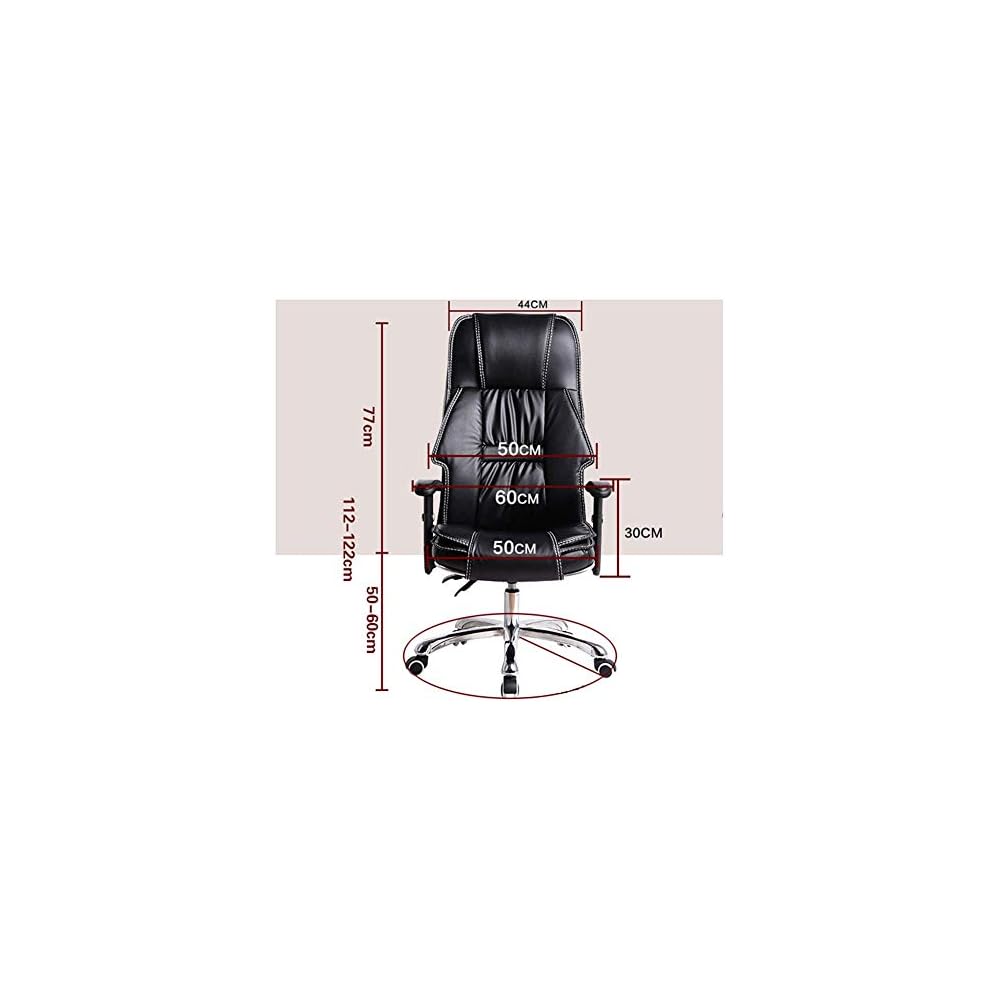 Computer Chair Home High Back Office Chair Staff Boss Lift Chair 360 Degree Swivel Adjustable Seat Height Managerial Chairs Recliner Durable and Stable